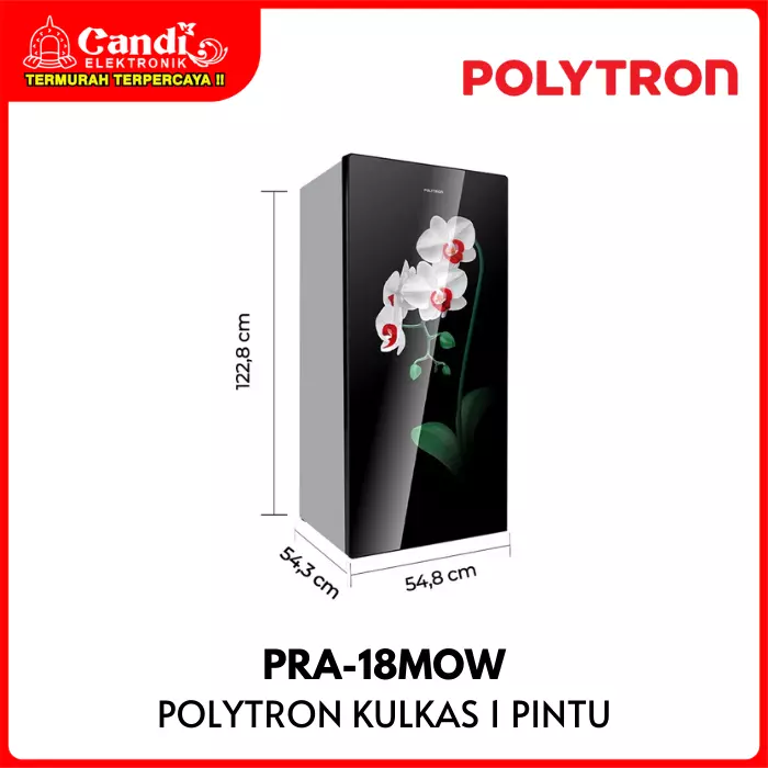 KULKAS 1 PINTU POLYTRON